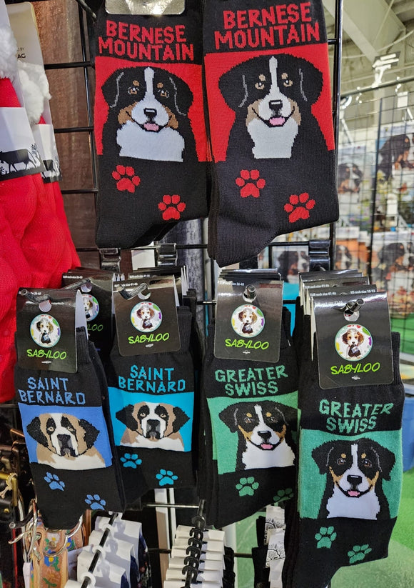 Swiss Dog Breed Socks