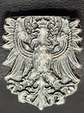 Tyrolean Eagle Pewter Pin