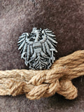 Austrian Eagle Pewter Pin