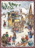 Traditional German Advent Calendars - Old World Villages & Nature