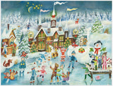 Traditional German Advent Calendars - Old World Villages & Nature
