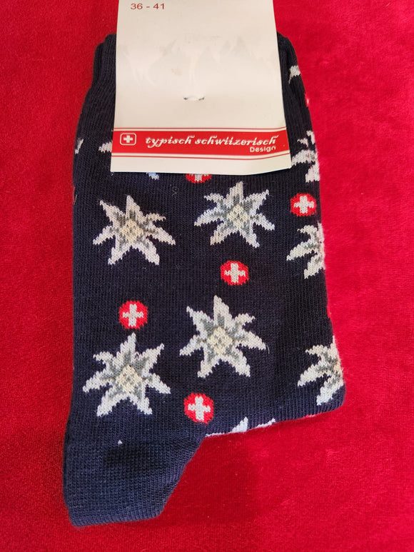 Ladies Edelweiss Socks