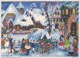 Medium Traditional German Advent Calendars - Old World Villages & Nature