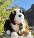 Cute 'n Cuddly Stuffed Bernese Mountain Dogs - Mini, Small and Medium