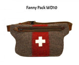 Stylish Swiss Boiled Wool Blanket Handbags by KARLEN Swiss