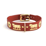 Overstock Sale! 1" Small Contemporary Swiss Dog Collar