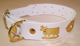 Overstock Sale! 1 1/4" Medium Contemporary Swiss Dog Collar